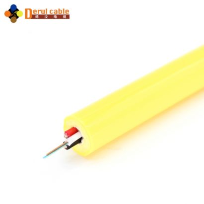 Derul Esnek ROV Bağlantı Kablosu/Kablosu Optik Fiber ve Örgülü