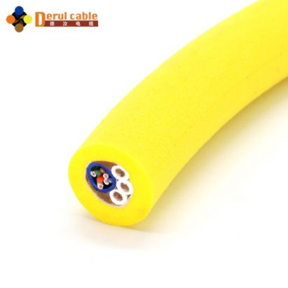 ROV için Örgülü ve Dolgulu Derul Nötr Yüzer Kablo