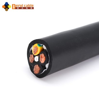 Derul 4-Core Drag Chain Cable with Filler