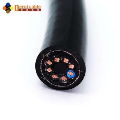 Endüstriyel Otomasyon için Derul 8 Çekirdekli Ekranlı Robot Kablosu