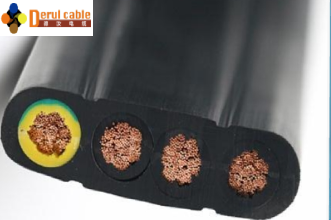 YFFB flat cable for traveling and port machinery| Flat cable supplier-Shanghai Derul​ Cable