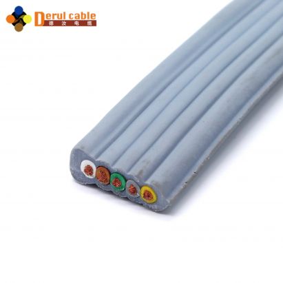 PUR crane/gantry crane cable (flat cable) - China Derul brand manufacturer and supplier
